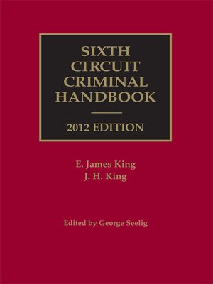 cover image of Sixth Circuit Criminal Handbook